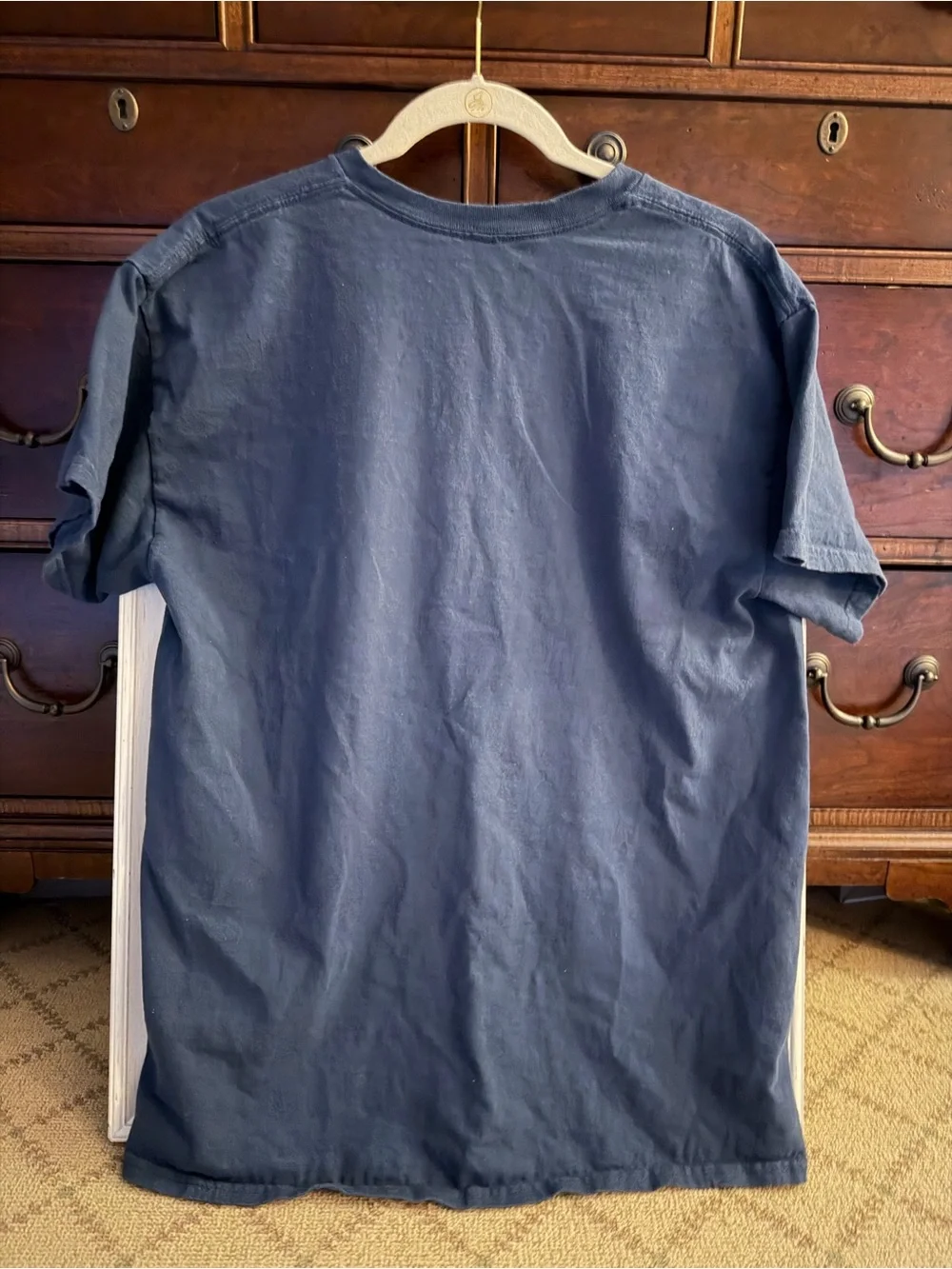 MV Sports Navy Cape Vincent, NY short sleeved T-shirt  L.